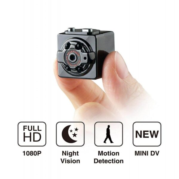 SQ8 Mini Hidden Spy Camera – 1080P Night Vision