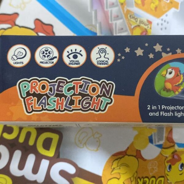 Baby Projector Torch with 3 Cartoon Cards