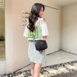 PU Leather Square Shoulder Bag – Black - Image 9