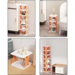4-Layer Stackable Shoe Rack Organizer - Image 4
