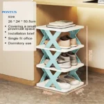 4-Layer Stackable Shoe Rack Organizer - Image 5