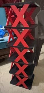 4-Layer Stackable Shoe Rack Organizer