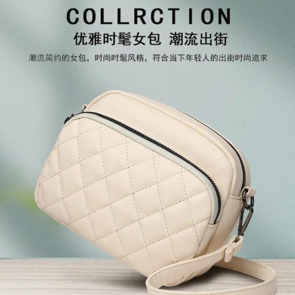 Women's PU Leather Embroidered Shoulder Bag – Aqua