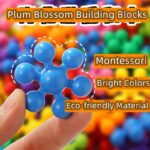 32-Pcs Colorful Snowflake Building Blocks - Image 5