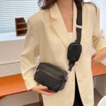 Girls PU Leather Crossbody Bag – Black - Image 5