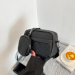 Girls PU Leather Crossbody Bag – Black - Image 7