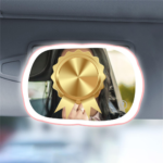 Extra Large LED Car Makeup Mirror – Rechargeable - Image 2
