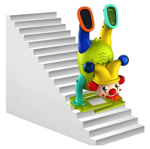 Electric Dancing Clown Toy – Multicolor