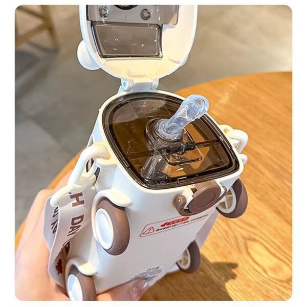 School Bus Kids Water Bottle 500ml – Leak-Proof