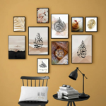 Wooden Islamic Calligraphy Wall Art – Set of 10 - Image 3