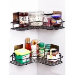 Metal Corner Rack – Bathroom & Kitchen - Image 2