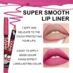 12-Pcs Jumbo Lip Liner Pencil Set - Image 3