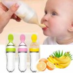 90ml Feeder With Spoon Baby Feeding Bottle - Image 5