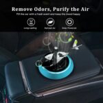 Solar Car Aroma Diffuser – Helicopter Design - Image 4