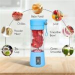 Portable Rechargeable Mini Juicer Blender 380ml - Image 3