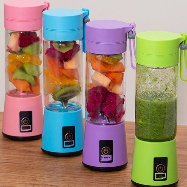 Portable Rechargeable Mini Juicer Blender 380ml
