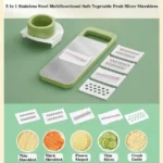 5-in-1 Vegetable Slicer & Grater - Image 3