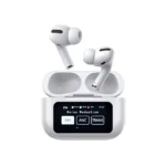 A9 Pro AirPods – Wireless LCD Earbuds (Black) - Image 4