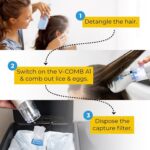 LICETEC V-COMB Electric Lice Remover – Chemical-Free - Image 4