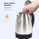 Electric Kettle 2.0L – Stainless Steel - Image 4
