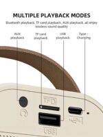 K12 Bluetooth Karaoke Speaker with Mic & RGB Lights - Image 6