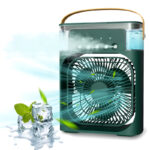 4-in-1 Portable USB Humidifier Fan with 7-Color Light - Image 7