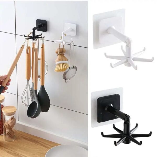 Rotatable Kitchen Organizer Rack